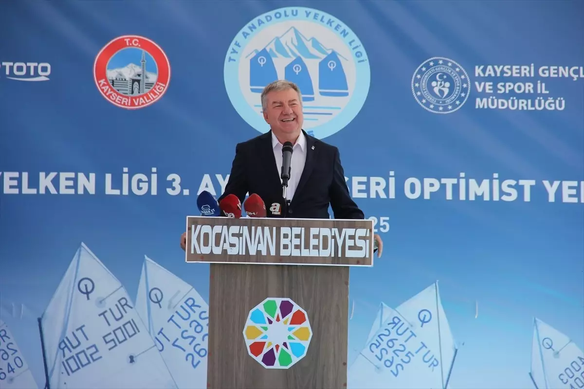 Kayseri'de TYF Anadolu Yelken Ligi 3. Ayak Yarışları Başladı
