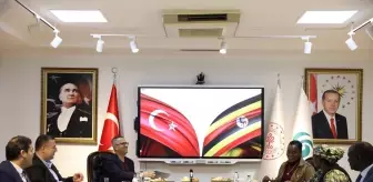 Uganda Kültür Bakanı Türkiye'de Yunus Emre Enstitüsü'nü Ziyaret Etti