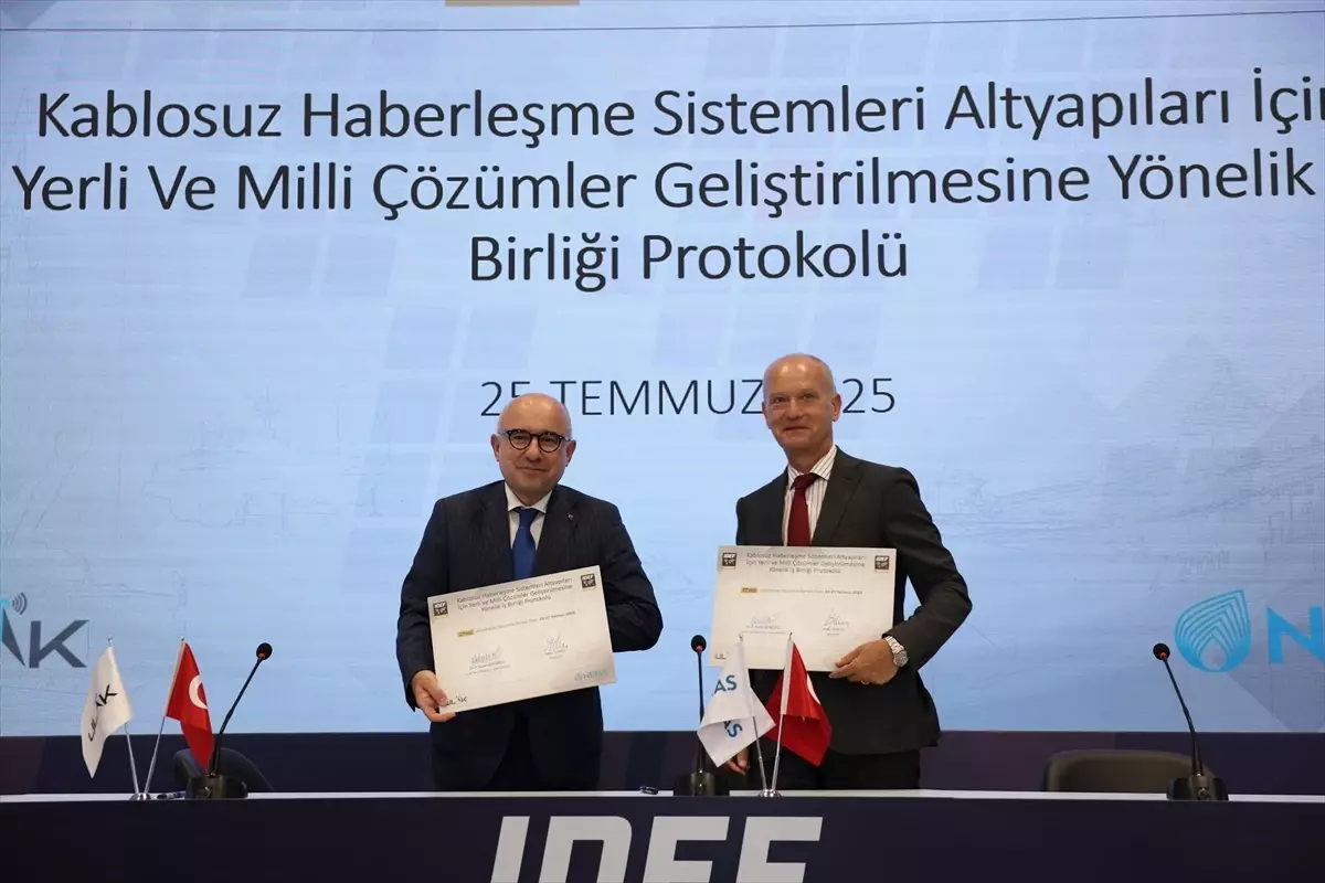 ULAK ve Netaş'tan Milli Haberleşme Altyapılarına Yönelik Stratejik İşbirliği