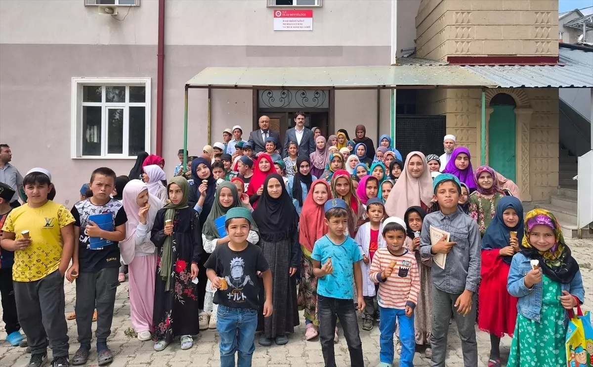 Ulaş Kaymakamı Eskimez, Kur'an Kursu Öğrencileriyle Buluştu