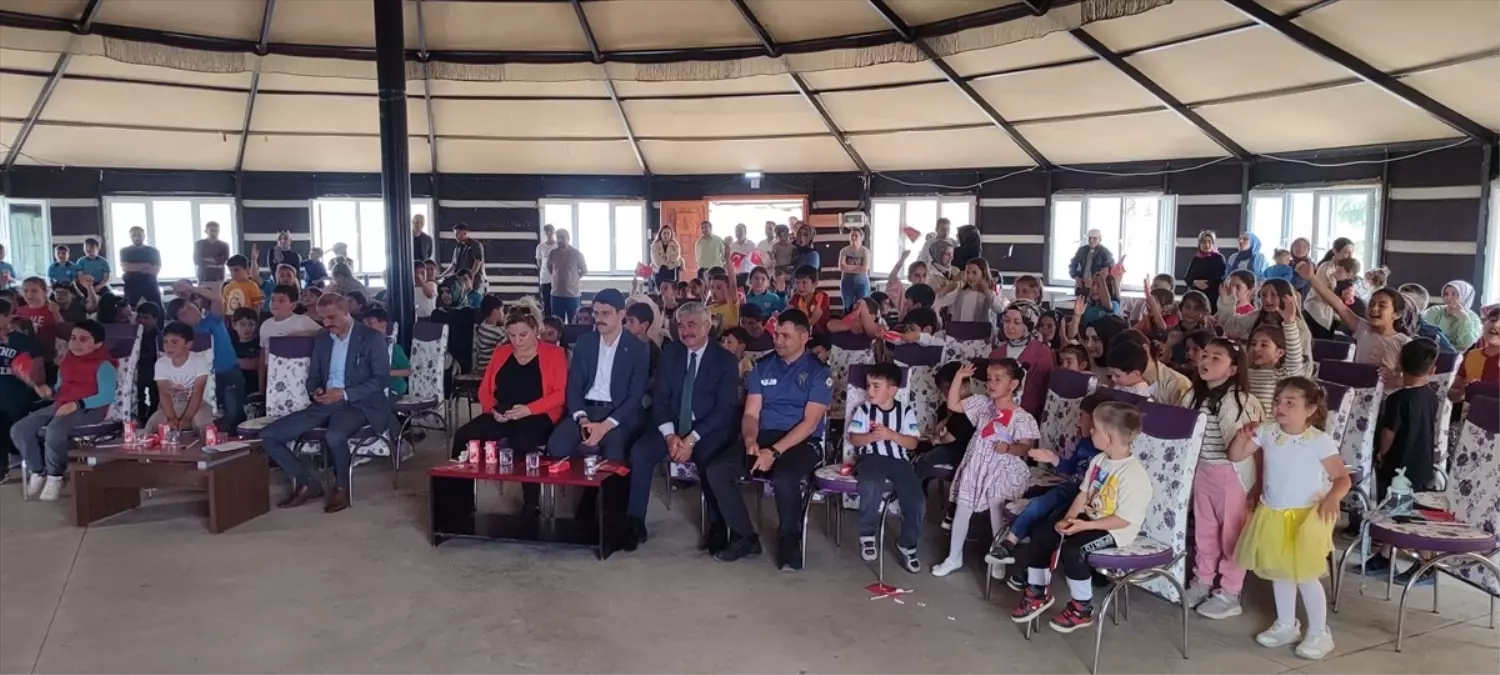 Ulaş'ta Çocuk Kültür ve Sanat Festivali Düzenlendi