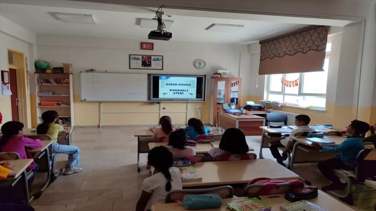 Ulaş'ta Öğrencilere KKKA Hastalığı Eğitimi Verildi