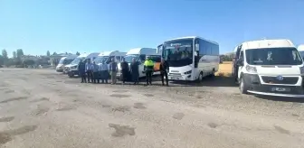 Sivas'ta Öğrenci Servisleri Denetlendi