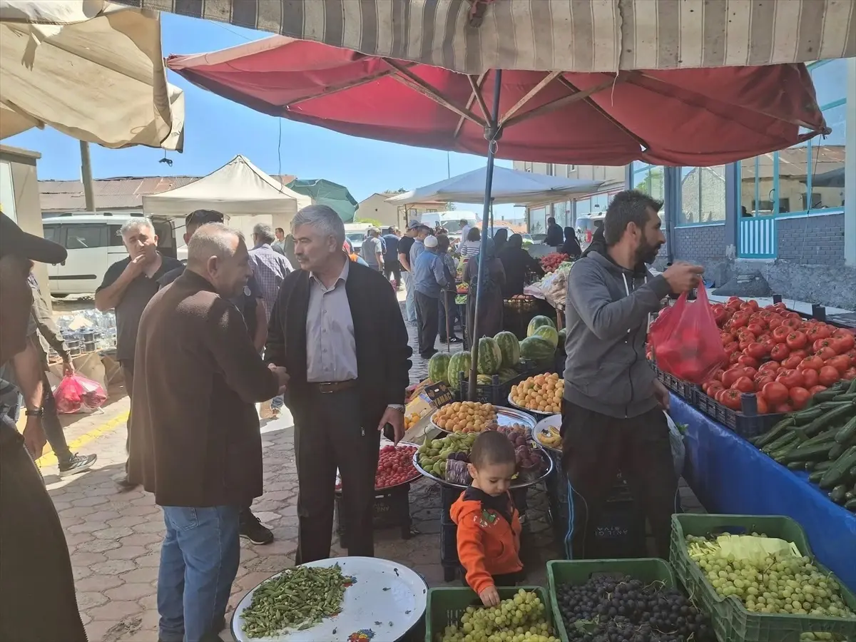 Ulaş'ta Yeni Pazar Yeri Hizmete Sunuldu
