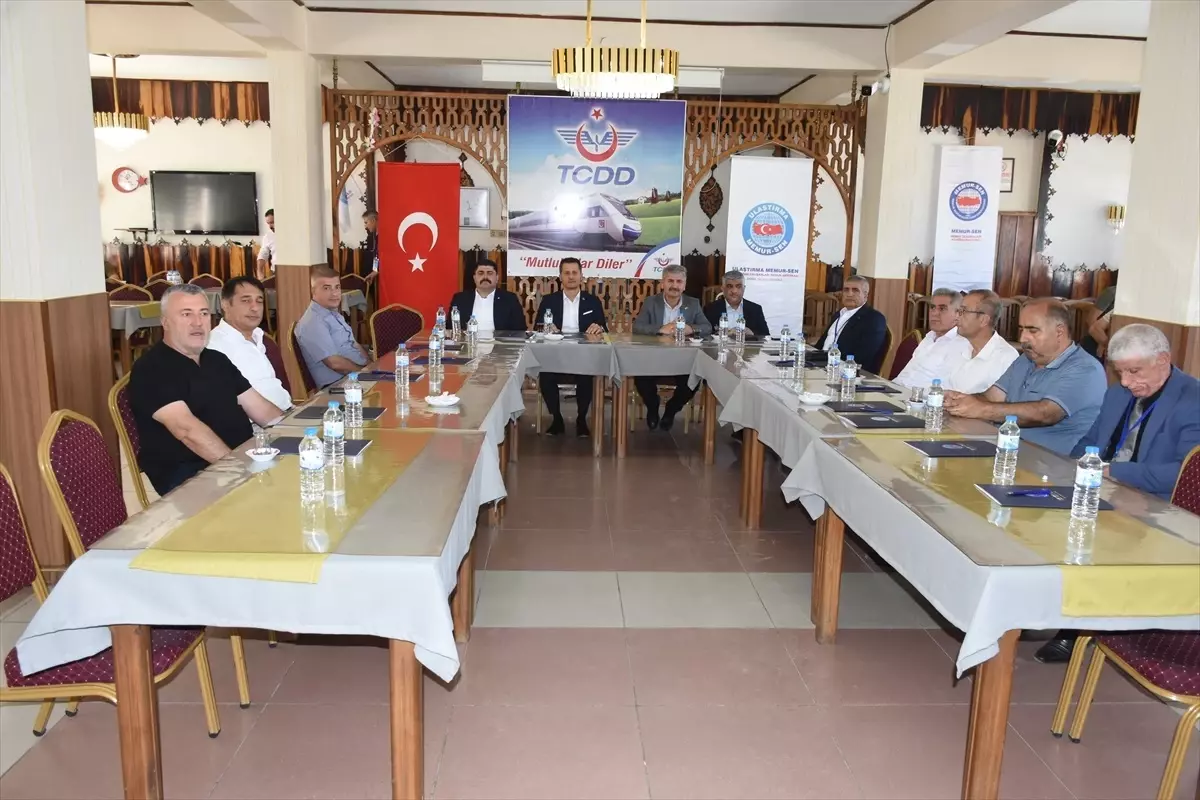 Ulaştırma Memur-Sen Malatya Şube Başkanlığına İsmet Özcan Seçildi