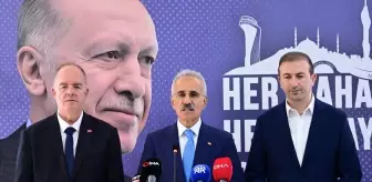 Ulaştırma ve Altyapı Bakanı Uraloğlu, AK Parti Adalar İlçe Başkanlığı'nda konuştu Açıklaması
