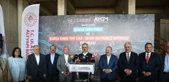 Bursa Hızlı Tren Hattı 2026'da Hizmete Açılacak