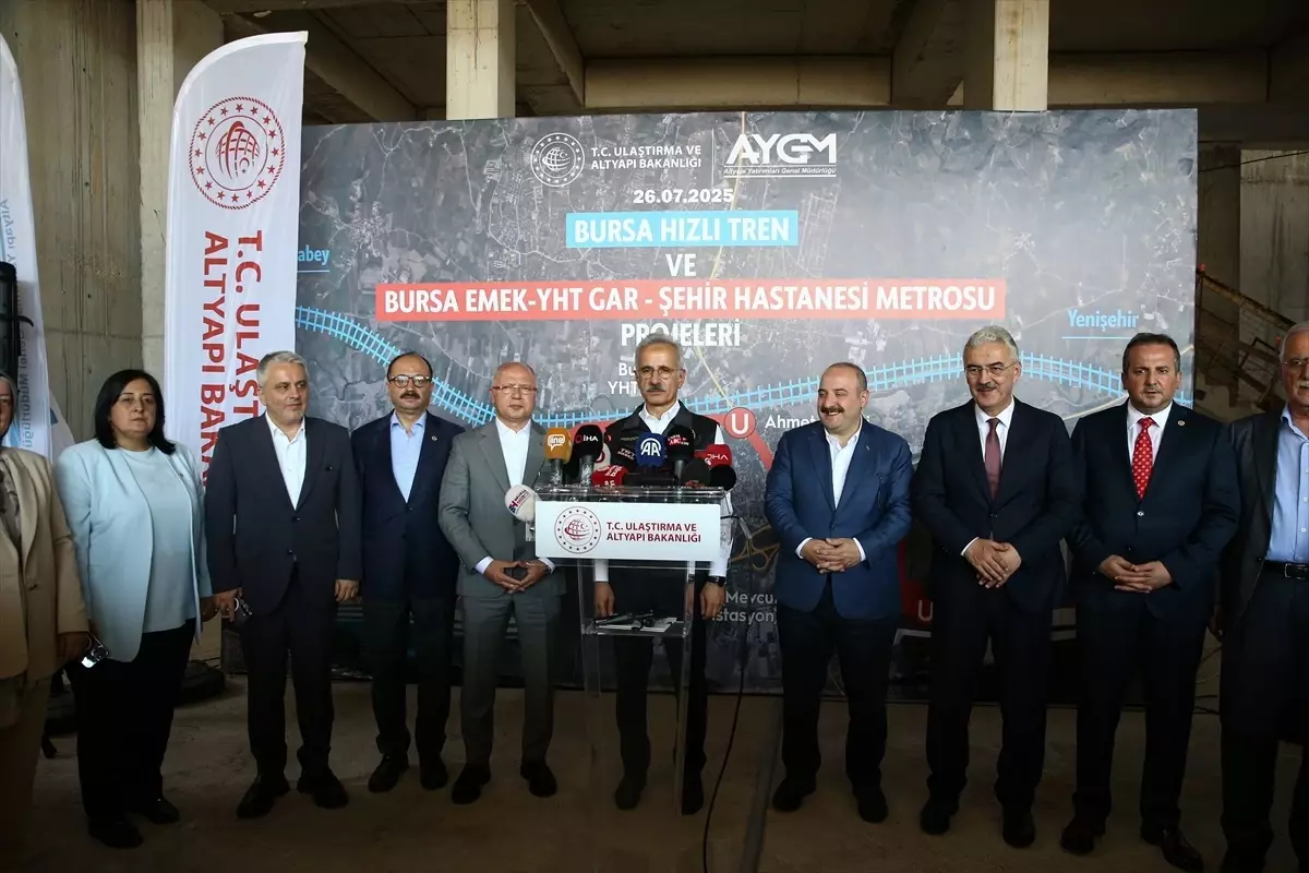 Bursa Hızlı Tren Hattı 2026'da Hizmete Açılacak