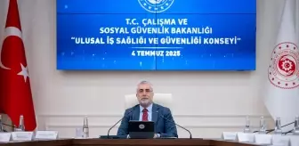 'Ulusal İş Sağlığı ve Güvenliği Konseyi' başkentte toplandı