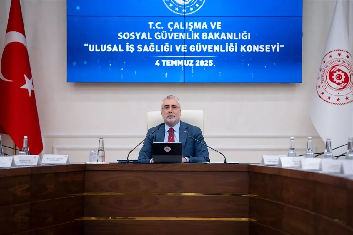 'Ulusal İş Sağlığı ve Güvenliği Konseyi' başkentte toplandı