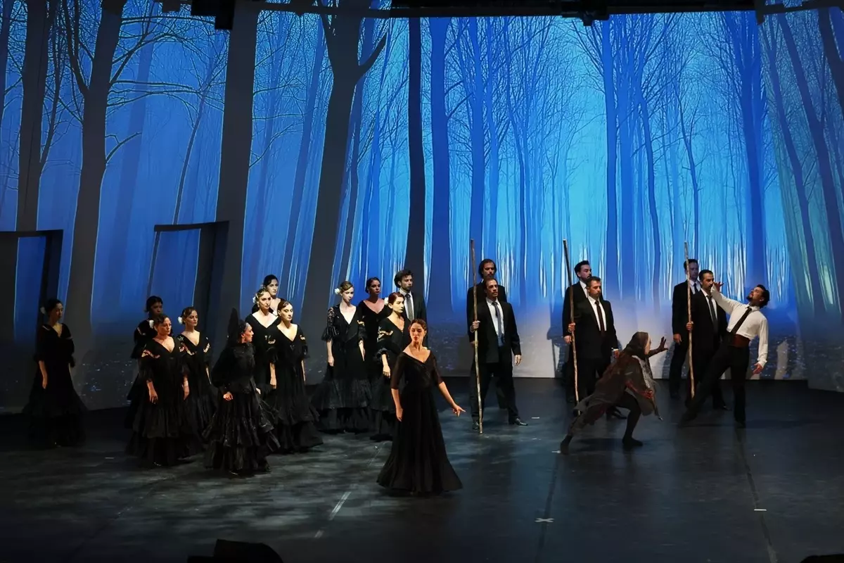 Uluslararası Bodrum Bale Festivali'nde 'Kanlı Düğün' Performansı