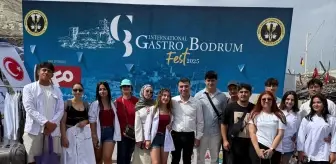 Marmaris Turizm Meslek Yüksekokulu, Uluslararası Gastro Bodrum Festivali'nde Çifte Madalya Kazandı