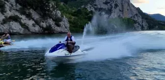 Bafra'da Uluslararası Kapıkaya Doğa Sporları ve Kültür Festivali Devam Ediyor