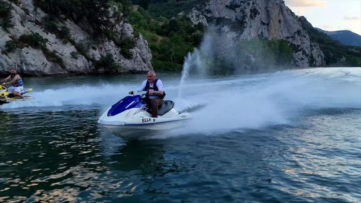 Bafra'da Uluslararası Kapıkaya Doğa Sporları ve Kültür Festivali Devam Ediyor