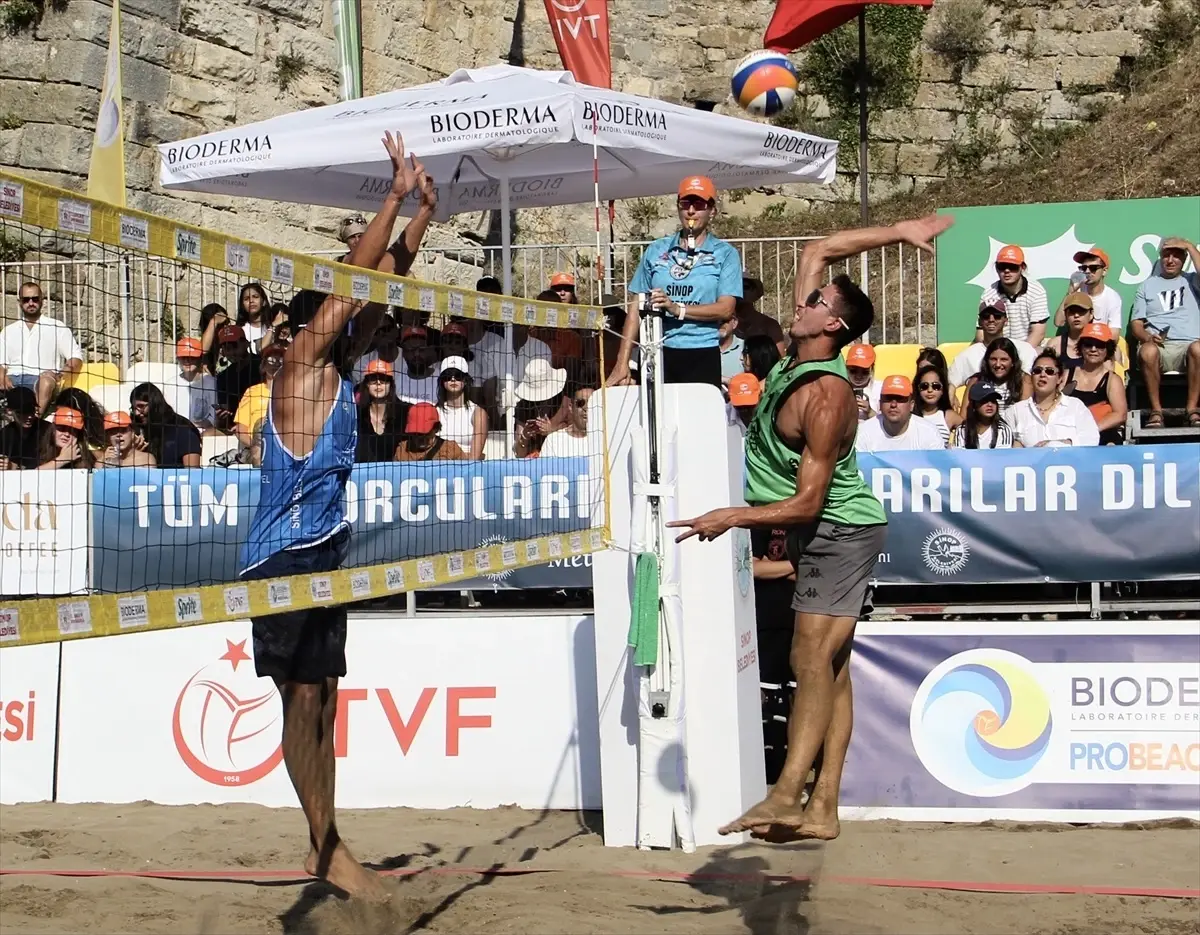 Sinop'ta Uluslararası Pro Beach Voleybol Turnuvası Tamamlandı