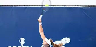 Uluslararası Samsun Açık Tenis Turnuvası'nda Elemeler Tamamlandı