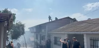 Ümraniye'de Kömürlükte Yangın Çıktı
