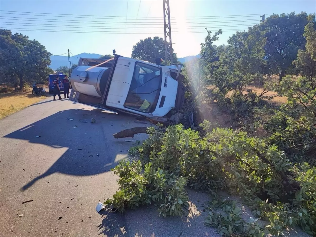 Uşak'ta Motosiklet Kazası: Sürücü Hayatını Kaybetti