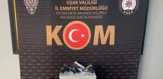 Uşak'ta Silah Kaçakçılığı Operasyonunda Bir Zanlı Tutuklandı