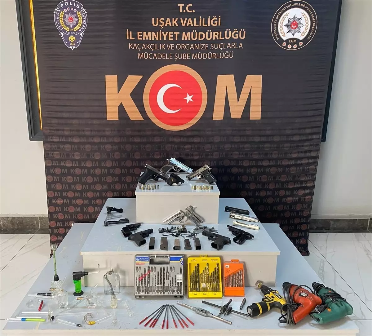 Uşak'ta Silah Kaçakçılığı Operasyonunda Bir Zanlı Tutuklandı
