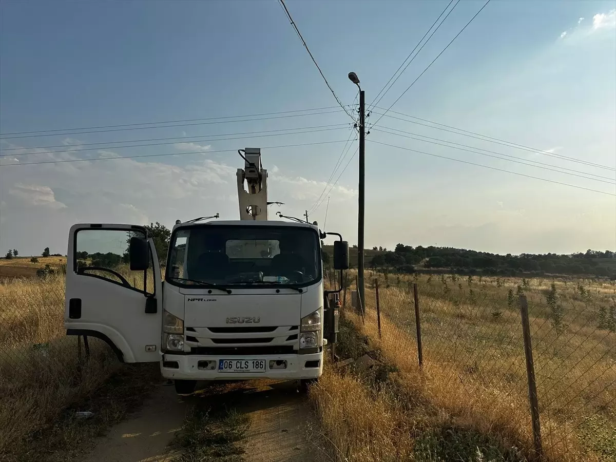 Uşak'ta Elektrik Akımına Kapılan İşçi Hayatını Kaybetti