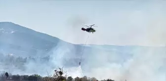 Uşak'ta Yangın Kontrol Altına Alındı