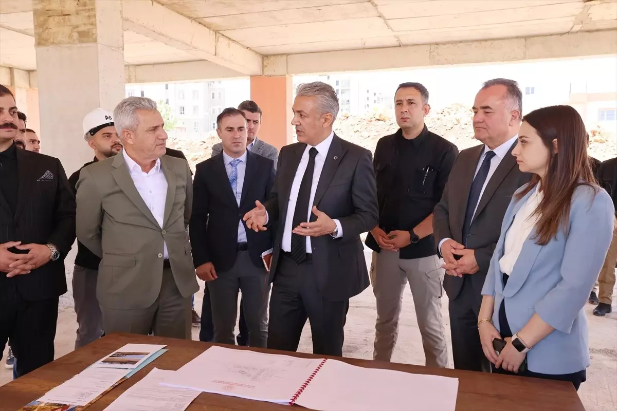 Mardin Çocuk Evleri Sitesi İnşaatı İncelendi