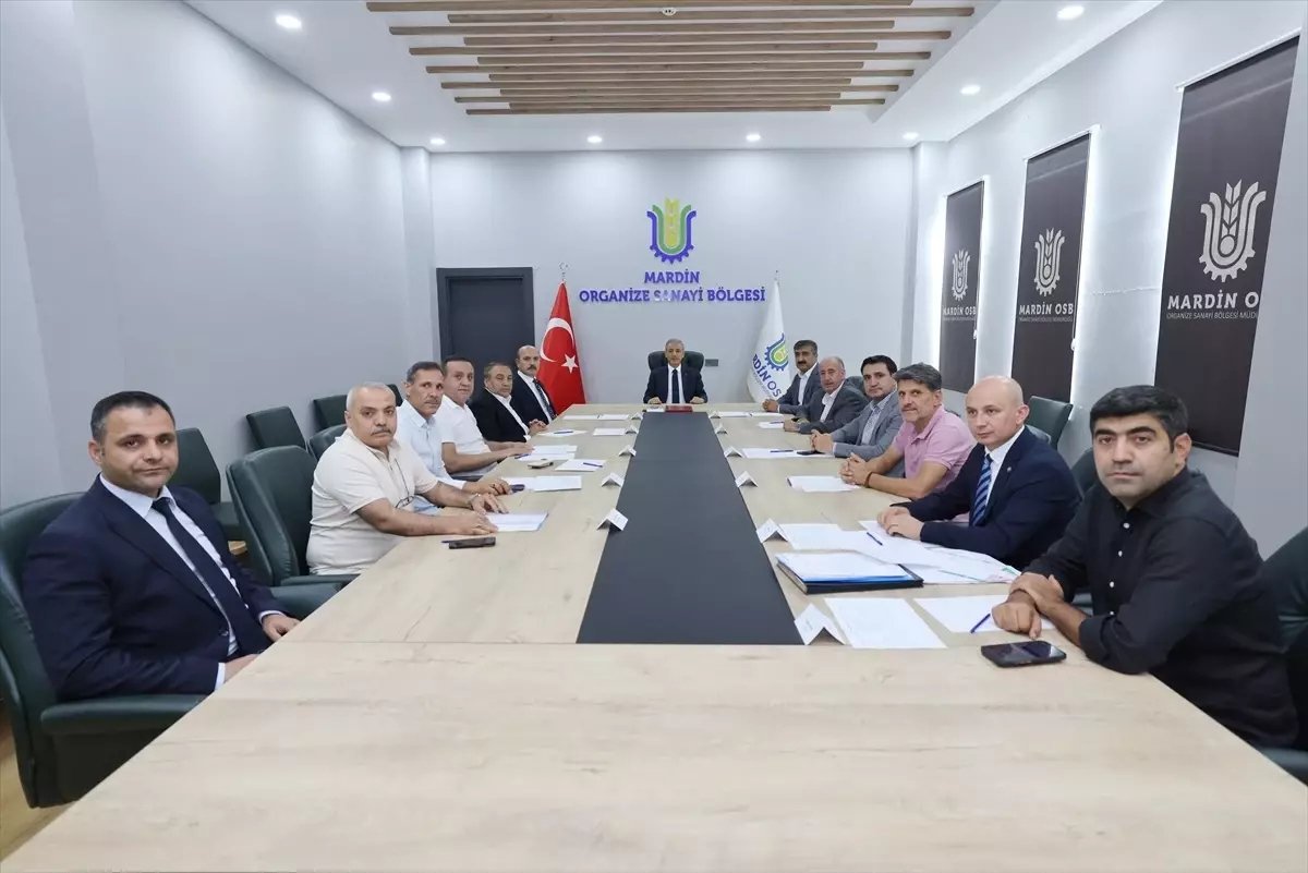Mardin OSB Yatırımcı Taleplerini Görüşmek Üzere Toplandı