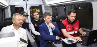 Amasya'da Mobil Göç Noktası Aracı ile Düzensiz Göçle Mücadele