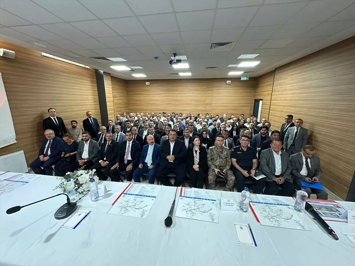 Çorum'da Muhtarlar Toplantısı Gerçekleştirildi