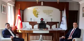 Vali Gökmen Çiçek'ten Talas Kaymakamlığı ve SGK Ziyareti