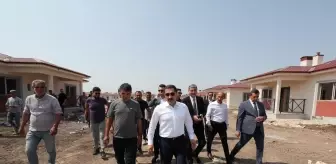Vali Masatlı, Reyhanlı'daki Köy Evlerini İnceledi