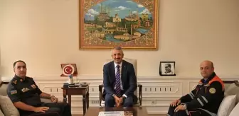 Edirne Valisi Yunus Sezer, Azerbaycan Heyetini Kabul Etti