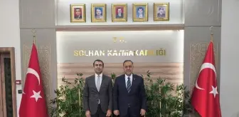 Vali Usta'dan Kaymakam Doğan'a Hayırlı Olsun Ziyareti