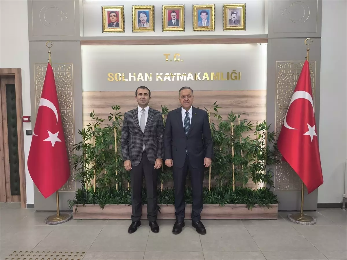 Vali Usta'dan Kaymakam Doğan'a Hayırlı Olsun Ziyareti