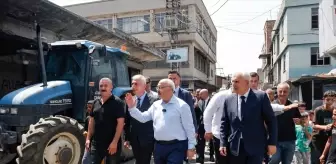 Vali Köşger, Yüreğir'deki Esnafı Ziyaret Etti