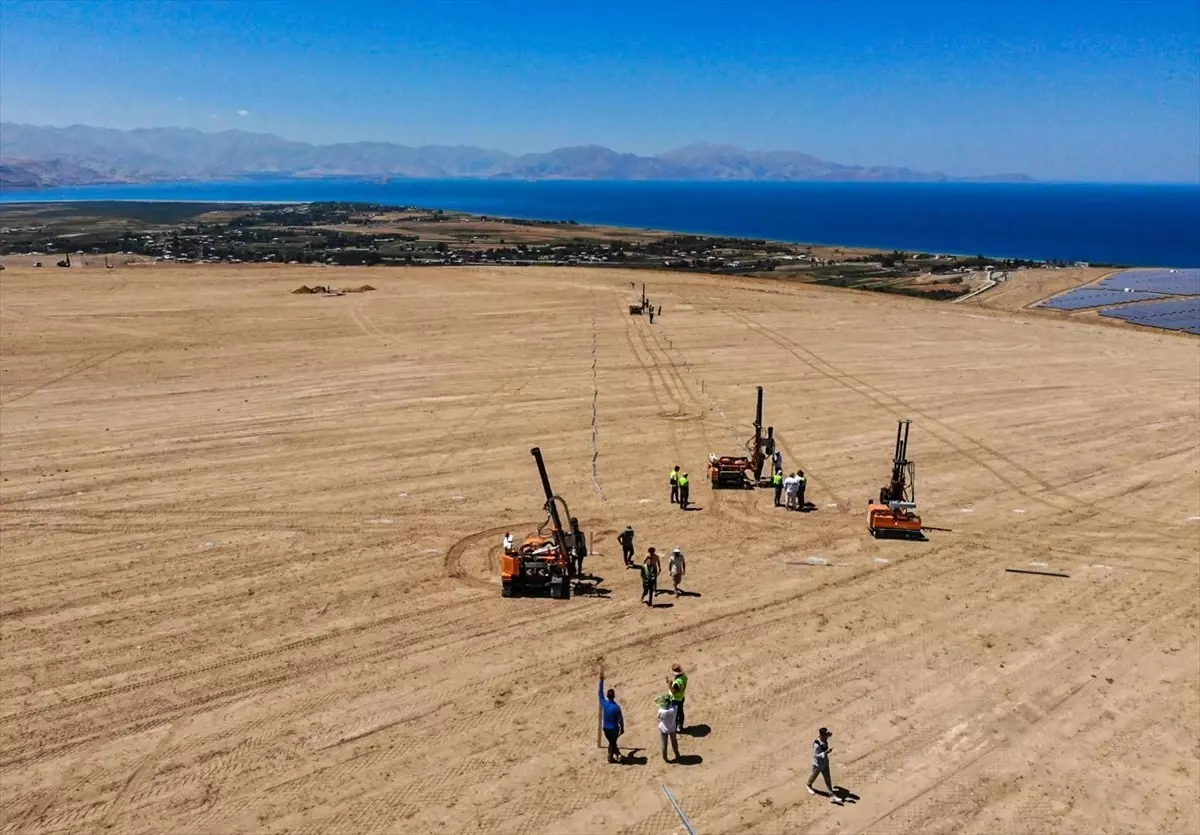 Van'a Güneş Enerjisi Santrali Kuruluyor