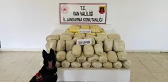 Van'da 106 Kilo Uyuşturucu Ele Geçirildi, 1 Şüpheli Gözaltında