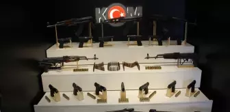 Van'da Bireysel Silahlanmaya Yönelik Operasyonlar: 185 Ruhsatsız Silah Ele Geçirildi