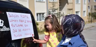 Van'da Kızının Doğum Günü İçin Trafikte Konvoy Oluşturdular
