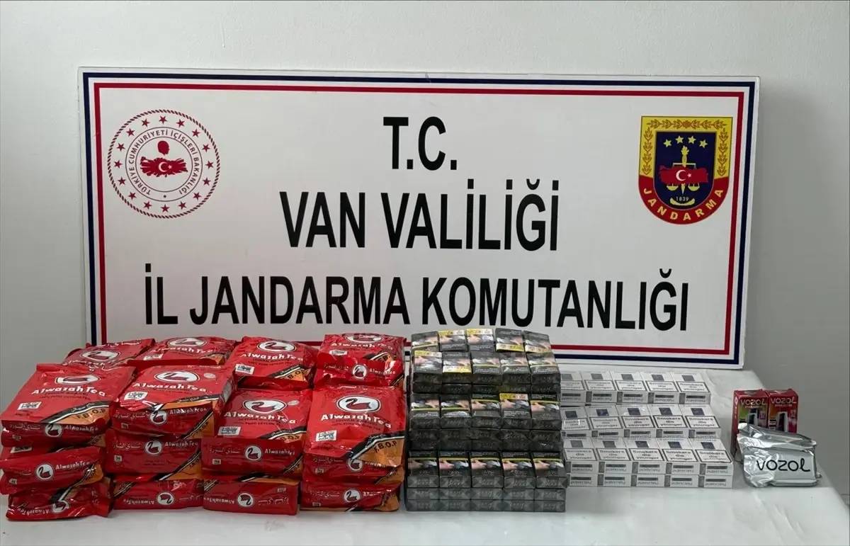 Van'da Kaçakçılık Operasyonlarında 60 Şüpheli Gözaltına Alındı