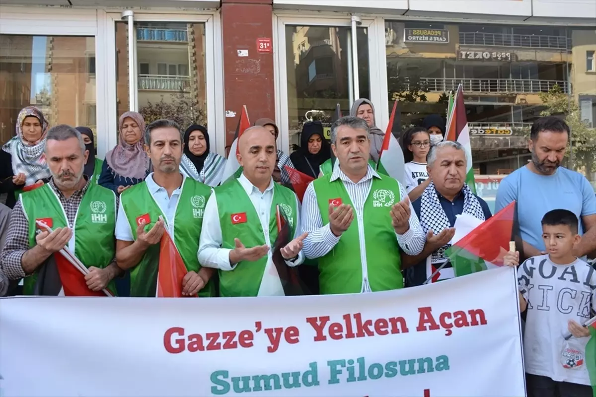 Van ve Hakkari'de Filistin'e Destek Açıklamaları