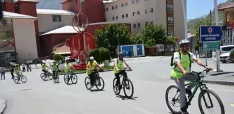 Yeşilay'dan Sağlıklı Yaşam İçin Bisiklet Turu