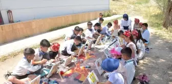 Kırsalda Sanat Etkinliği: Pınar Dereli ile Küçük Ressamlar