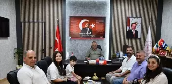 LGS'de Tam Puan Alan Asya Deniz Karakuş'tan Kaymakam'a Ziyaret