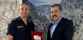 Üsteğmen Mustafa Çavuş'a Veda Yemeği Düzenlendi