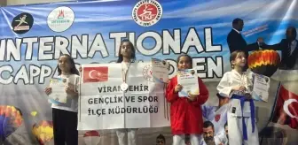 Viranşehir Karate Takımı, Cappadocia Open'da 10 Madalya Kazandı
