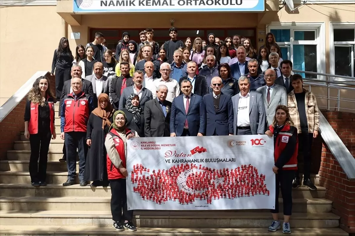 Vize'de 'Vatan ve Kahramanlık Buluşmaları' programı düzenlendi