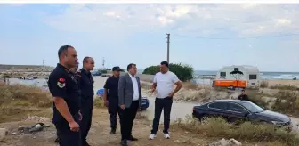 Kaymakam Balaban, Kıyıköy'de İncelemelerde Bulundu