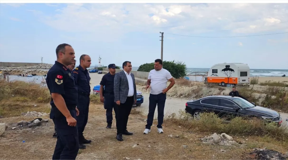 Kaymakam Balaban, Kıyıköy'de İncelemelerde Bulundu